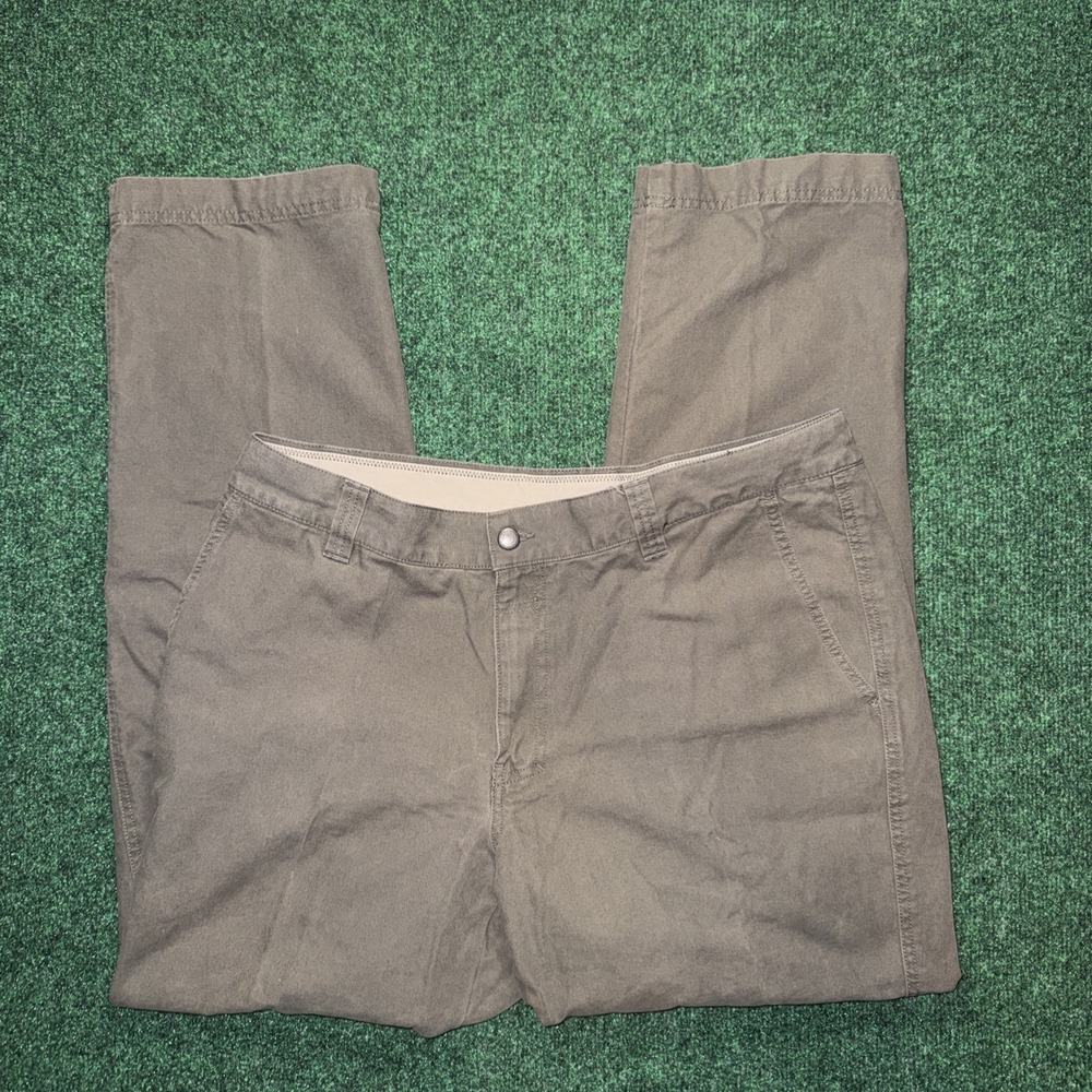 Men's Columbia Sport Wear Green Carpenter Pants Size 38x32 X11